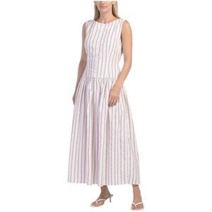 TULIP Button Down Vest Maxi Dress